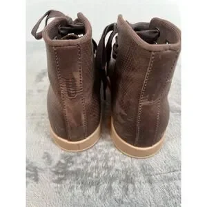 Nobull Trainers Shoes Mens 4 Womens 5.5 Brown Perforated Leather High Top NOBULL | Shoes | Nobull Trainers Shoes Mens 4 Womens 55  main image 3